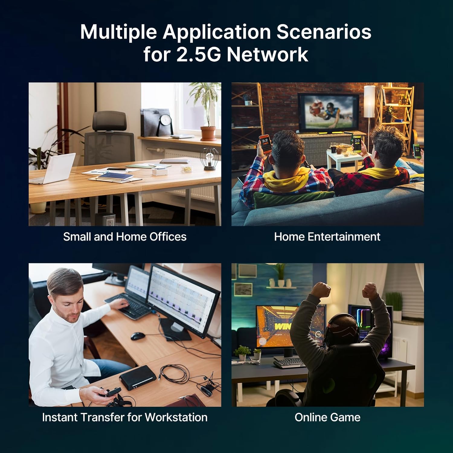 Real HD 24 Port 2.5G Web Managed Ethernet Network Switch with rack mount brackets attached