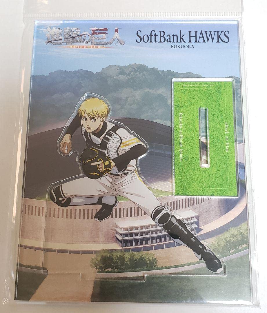 Amazon.co.jp: 進撃 福岡 ソフトバンク ホークス アクリルスタンド