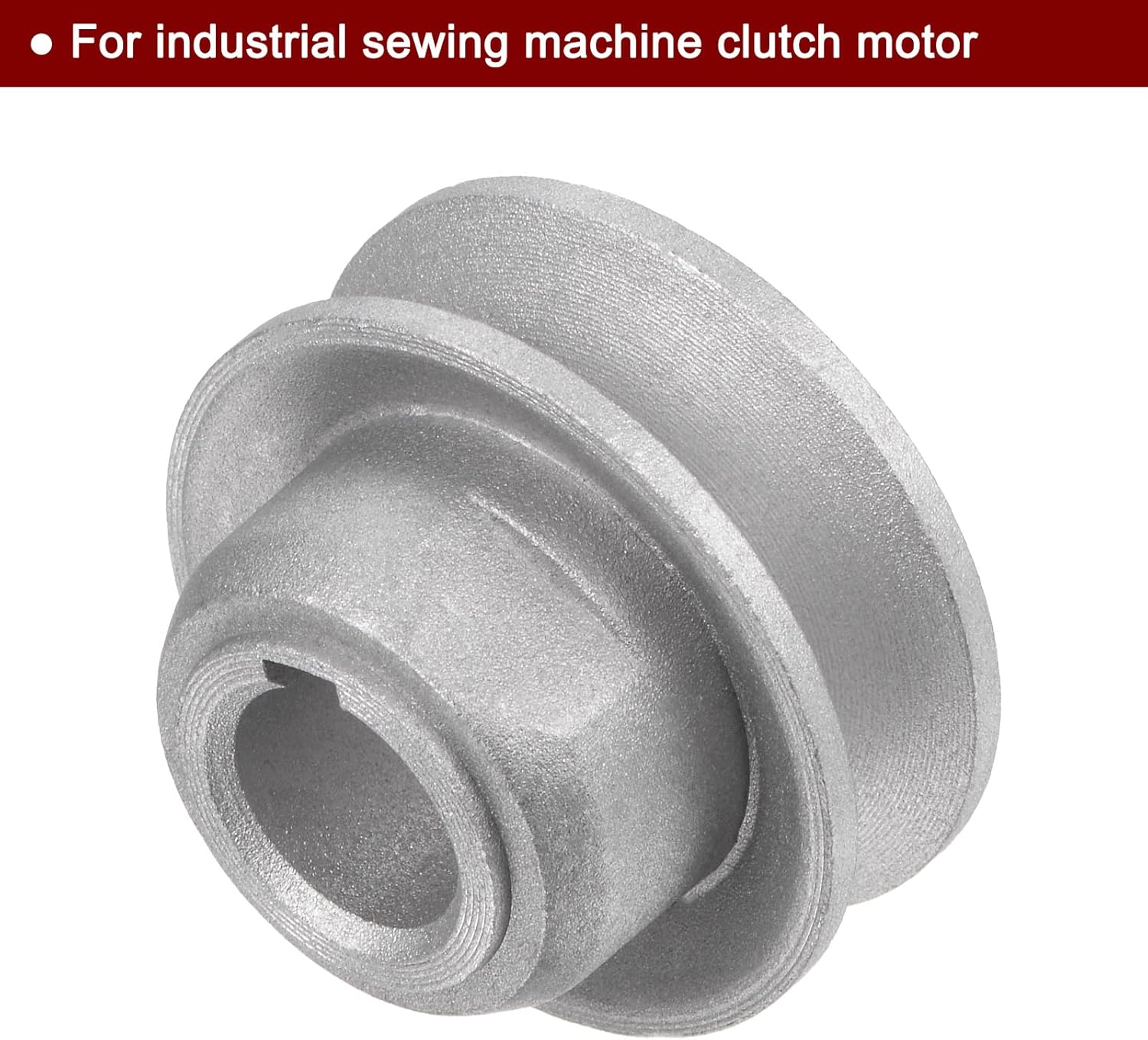 HARFINGTON Industrial Sewing Machine Clutch Motor Pulley 15mm Inner 45mm Outer Dia Aluminum Electric Transfer Wheel Pulley