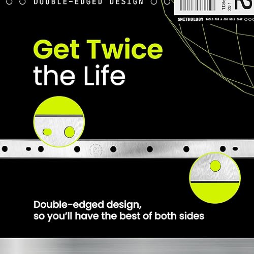 Miniatura 3 de Smithology Cuchillas cepilladoras de 12-12 pulgadas  Cuchillas de repuesto para cepilladora DeWalt DW734, sustituye a DW7342  Juego de 3