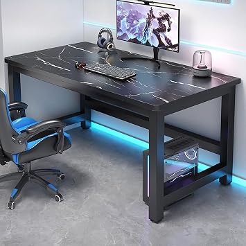 Computer Desk, PC Desk, Work Desk, Tree, Office Desk, Dining Table, Meeting Table, Study Desk, Long Desk, Gaming Desk, Game Table, Sturdy Frame, Load Capacity 220.5 lbs 100 kg, Particleboard,