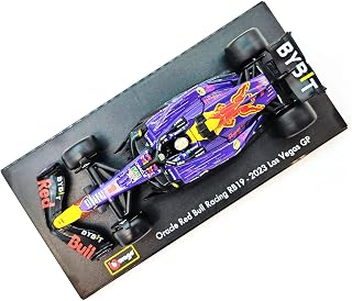 1:43 F1 RB19 2023 Las Vegas GP #1# Max Verstappen Formula Racing Alloy Car Diecast Model (RB19 1# LV W/Driver)