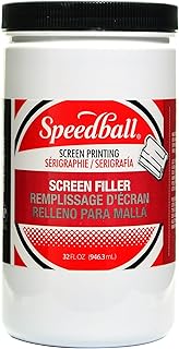 Speedball Water Soluble Screen Filler, 32 oz - Non-Toxic Screen Printing Block Out Solution for Stencil Making