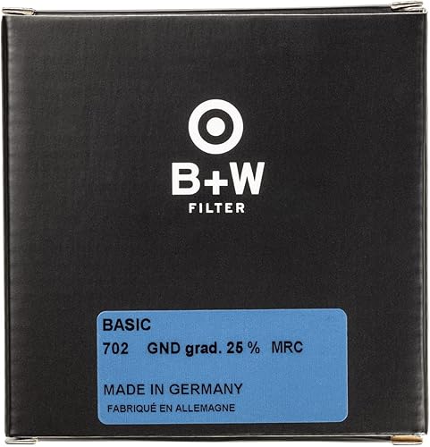Miniatura 3 de B+W Filtro de vidrio graduado MRC 702M de densidad neutra básica el 25% de 3.228 in