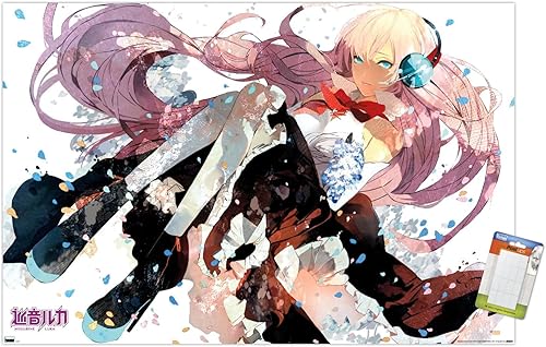 Miniatura 1 de Trends International Hatsune Miku - Póster de pared de Megurine Luka