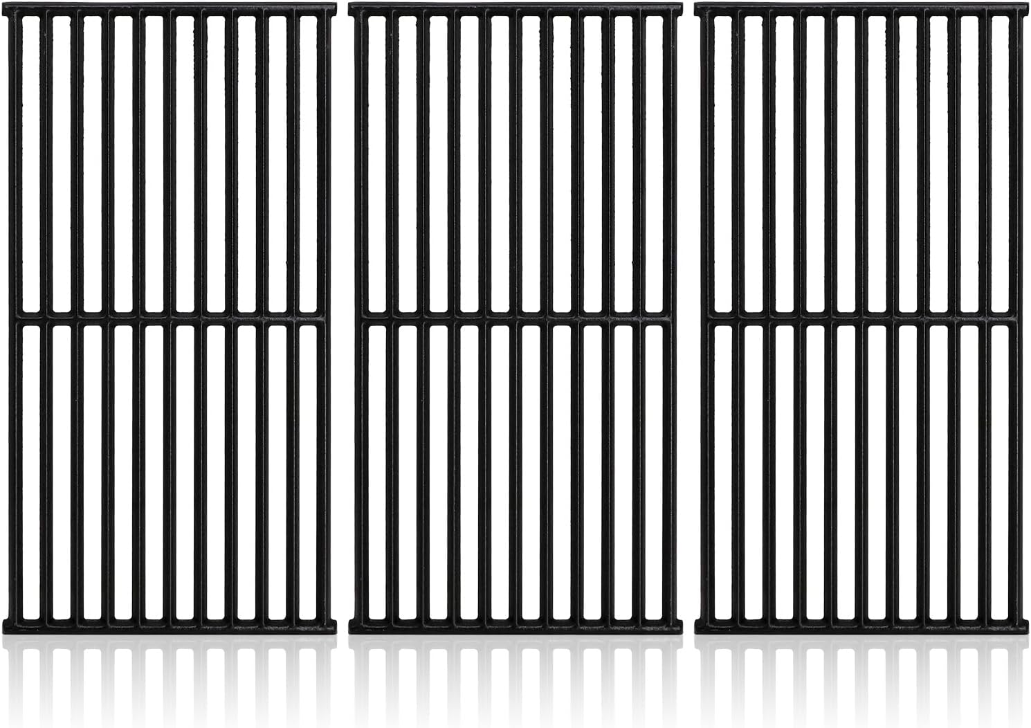 Adviace Replacement Parts for Monument Grill 35633 41847NG 24367 24633 17842, A0212804 Cooking Grid for 35633 Monument Grill 4-Burner Gas Grill, Cast Iron Cooking Grids for Monument Grills 97888