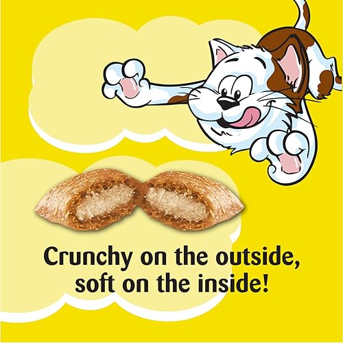 Miniatura 4 de TEMPTATIONS Classic Crunchy and Soft Cat Treats Blissful Catnip Multiple Sizes