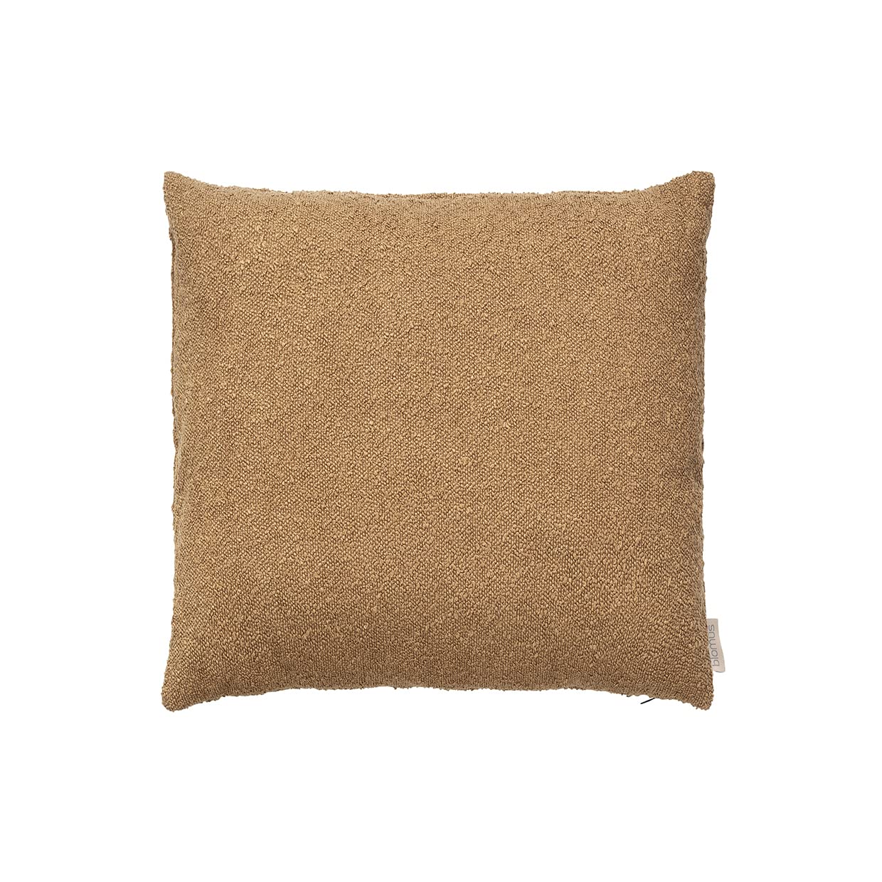 blomus Kissenbezug Boucle | 50 × 50 cm | Farbe Tan | strukturierter Stoff