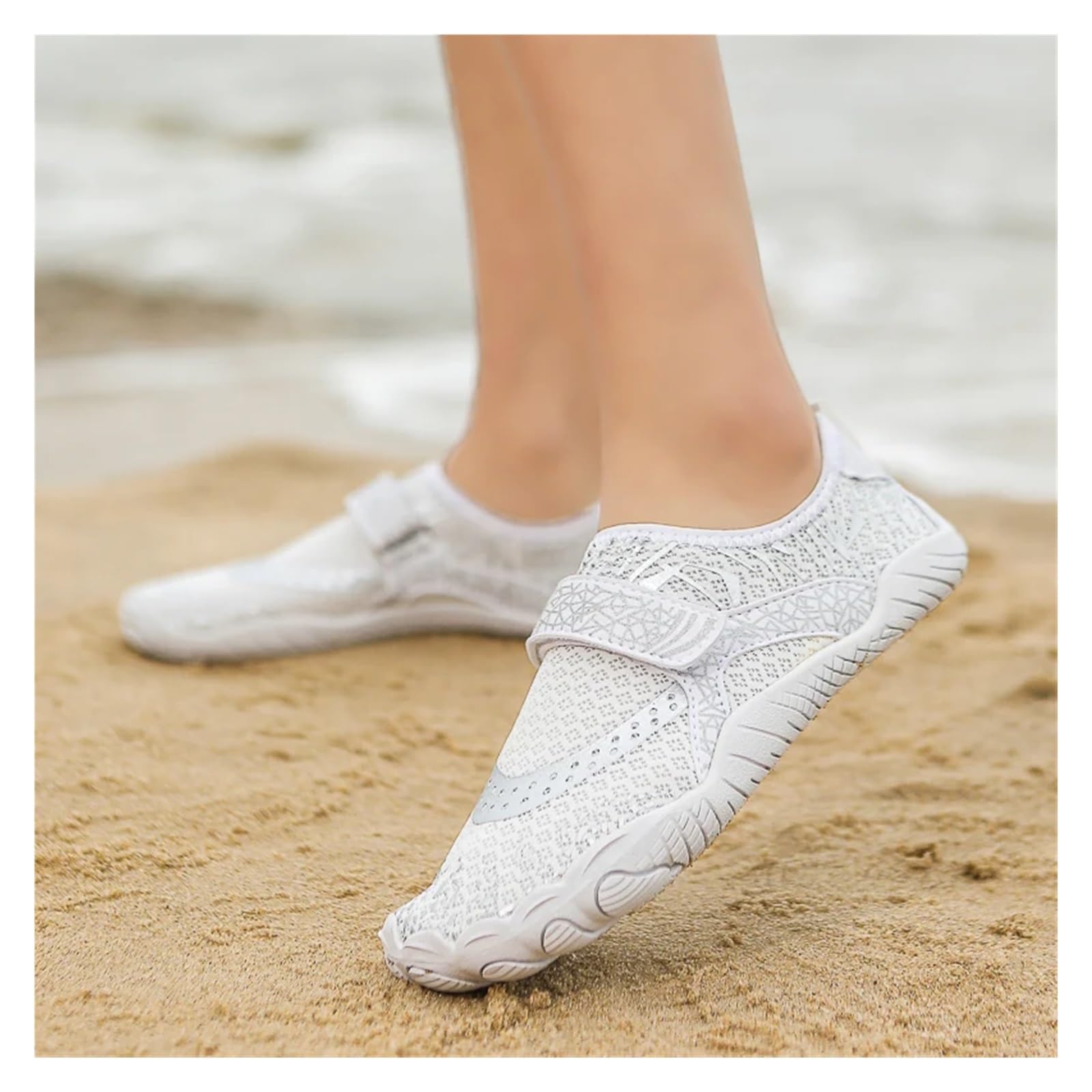 Zapatillas De Agua Zapatos De Natación Unisex Antideslizantes For Exteriores, Zapatos De Agua De Playa De Verano For Hombre, Zapatos Acuáticos For Mujer, Zapatos De Fitness For Yoga, Zapatos For Senta