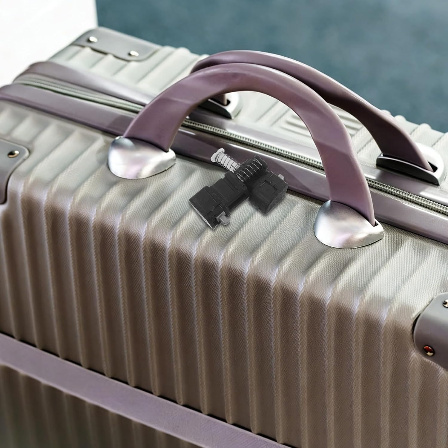2pcs Luggage Handle Lock Clips for Suitcase Repair PVC image 4