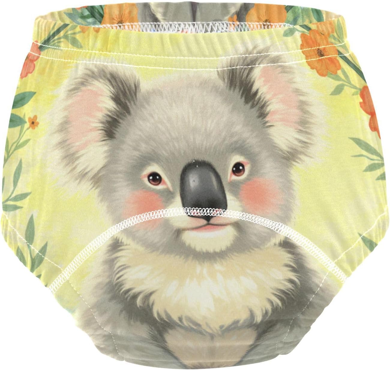 Baby Boys Potty Training Underwear Pants Absorb Water Overnight Training Underwear Potty Training Underwear for Toddler Girls 5T Mucha Style Flower Kora
