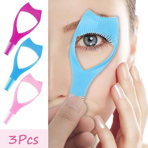 Miniatura 3 de Máscara de pestañas 3 en 1, máscara de pestañas para maquillaje, herramienta cosmética para pestañas, herramienta superior e inferior para pestañas