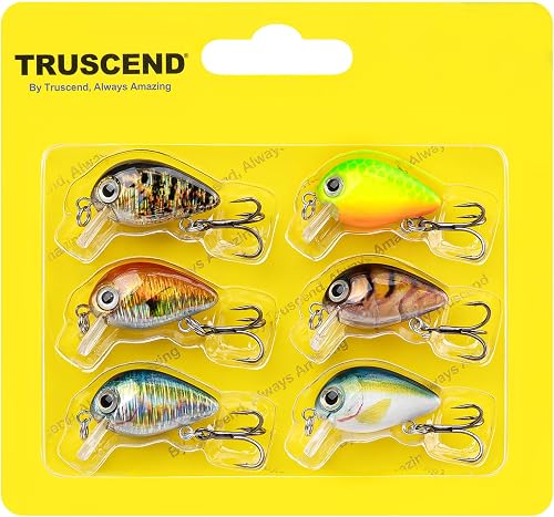 TRUSCEND Swimmax Easy Catch Fishing Lures with BKK Hooks, Wiggling, Vi — Key specifications at a glance