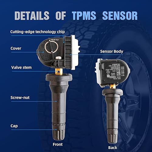 Vista 53 de Sensor de sistema de monitoreo de presión de neumáticos TPMS de 315 MHz, adaptación de reaprendizaje automático compatible con Mazda 2 3 5 6 MX-5