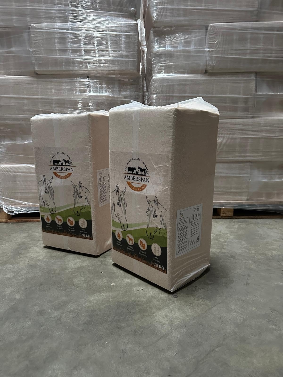 Trociny dla koni - paleta 15 szt x20kg