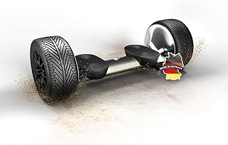 Wheelheels – Alpha Ultra Hoverboard mit 10 Zoll Luftreifen & 6.4Ah Akku – leistungsstarker Balance Scooter bis 25 km/h – mit wasserdichter Aluminium-Karosserie – Limitiertes Sondermodell