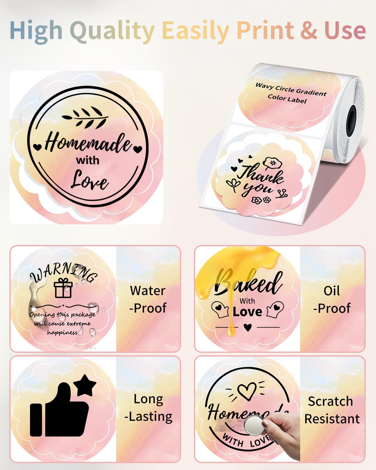 Phomemo M150 Inkless Label Maker with 2 Tapes