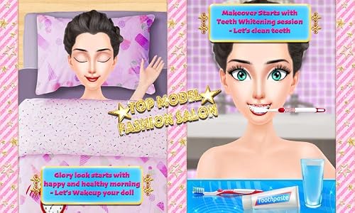 Top Model Fashion Makeover Salon-Spa, Makeup and Dress Up-Fashion and Beauty Makeover Game-Supermodel Makeover games for girls-Full Version – vue 4