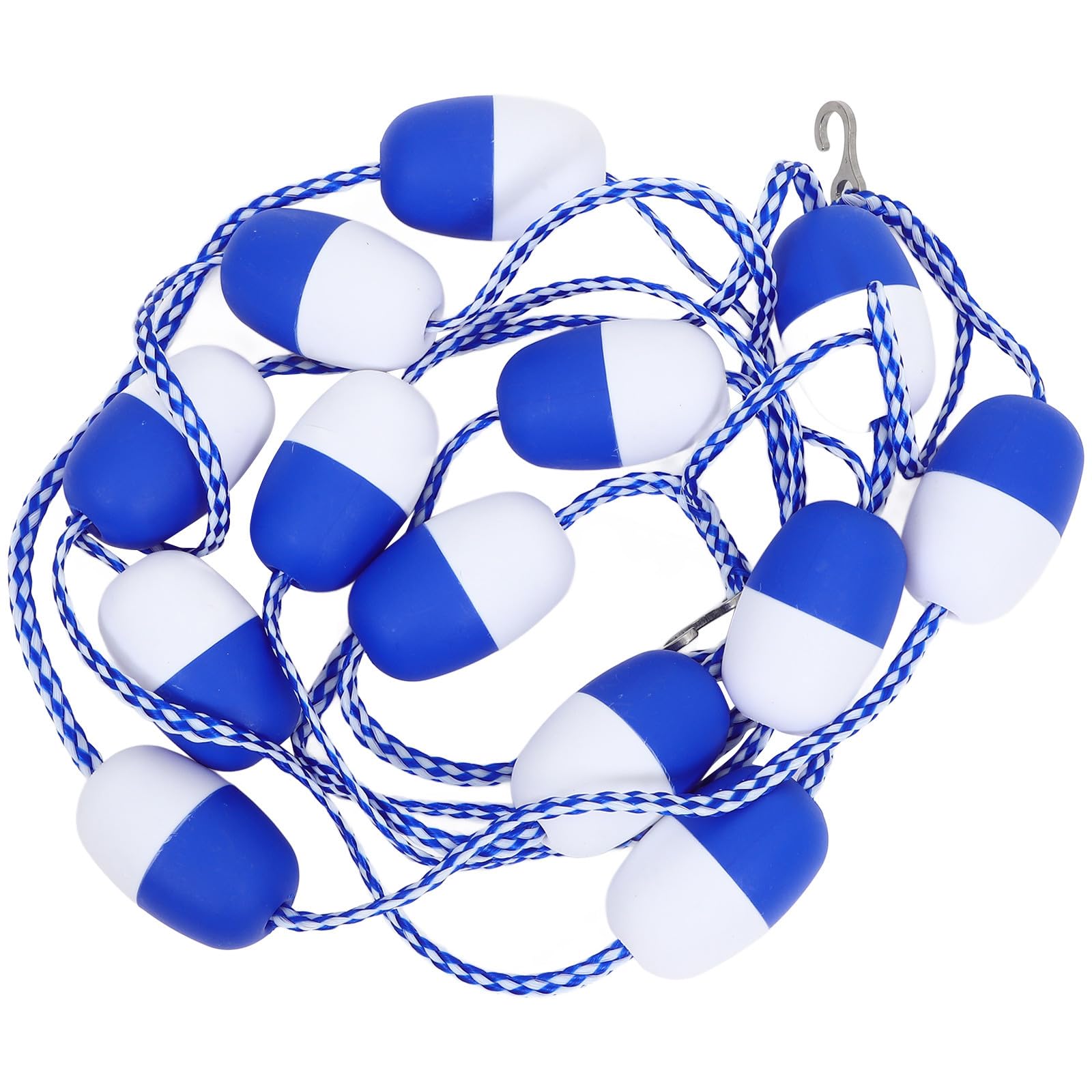 Corde Flottante de Sécurité pour Piscine 6m, Marqueurs Visibles Anti-uv