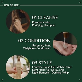 Aveda Rosemary Mint Weightless Conditioner | Lightweight Daily Hair Conditioner | Adds Body & Shine| for Normal to Oily Hair, Fine to Medium Hair Types | Colour Safe