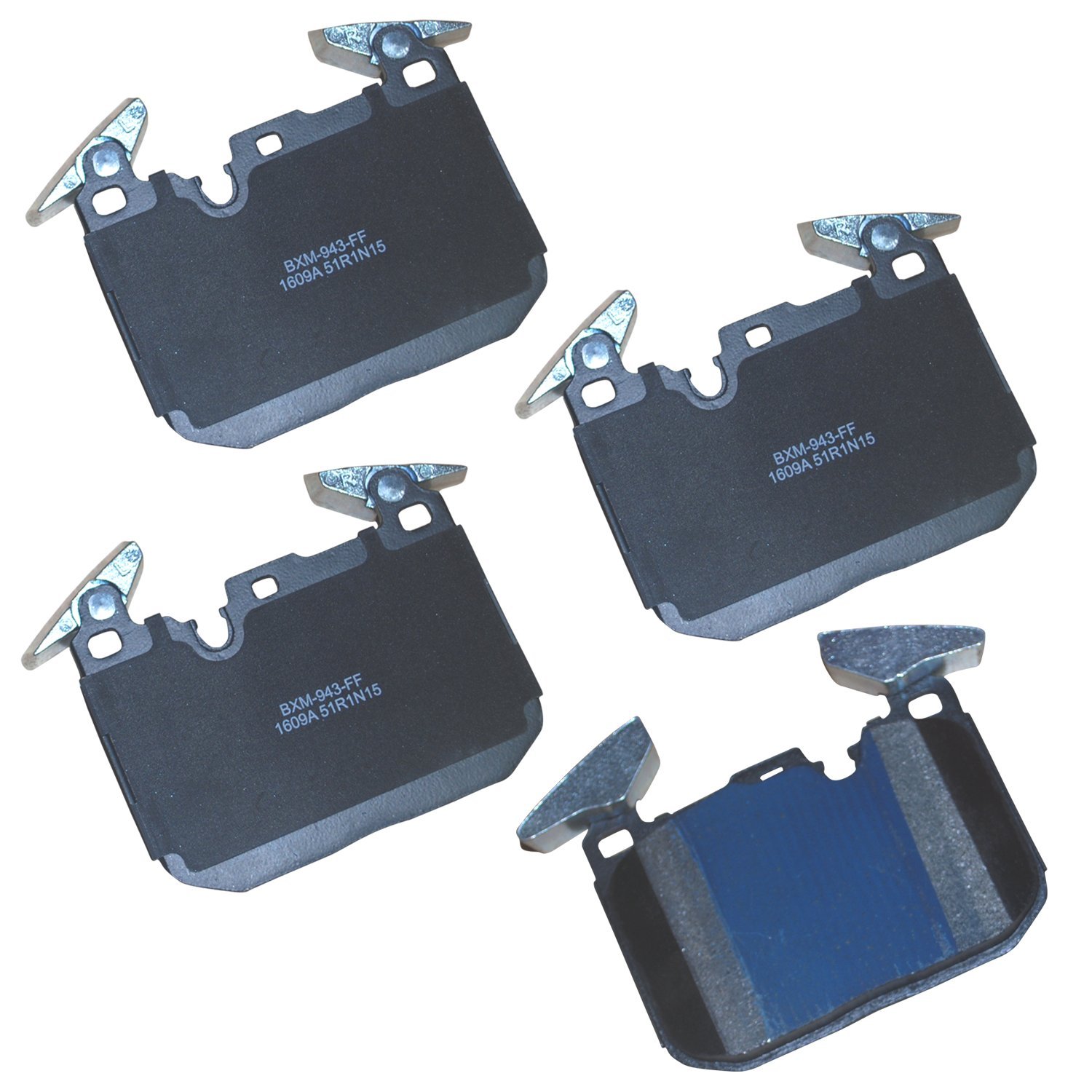 Bendix Premium SBM1609A Front Brake Pads for BMW 228i,xDrive,230i,320i,328i,330i,335i,GT 340i,428i,Gran Coupe,xDrive 430i,435i,440i,ActiveHybrid 3,i8,M235i,M240i