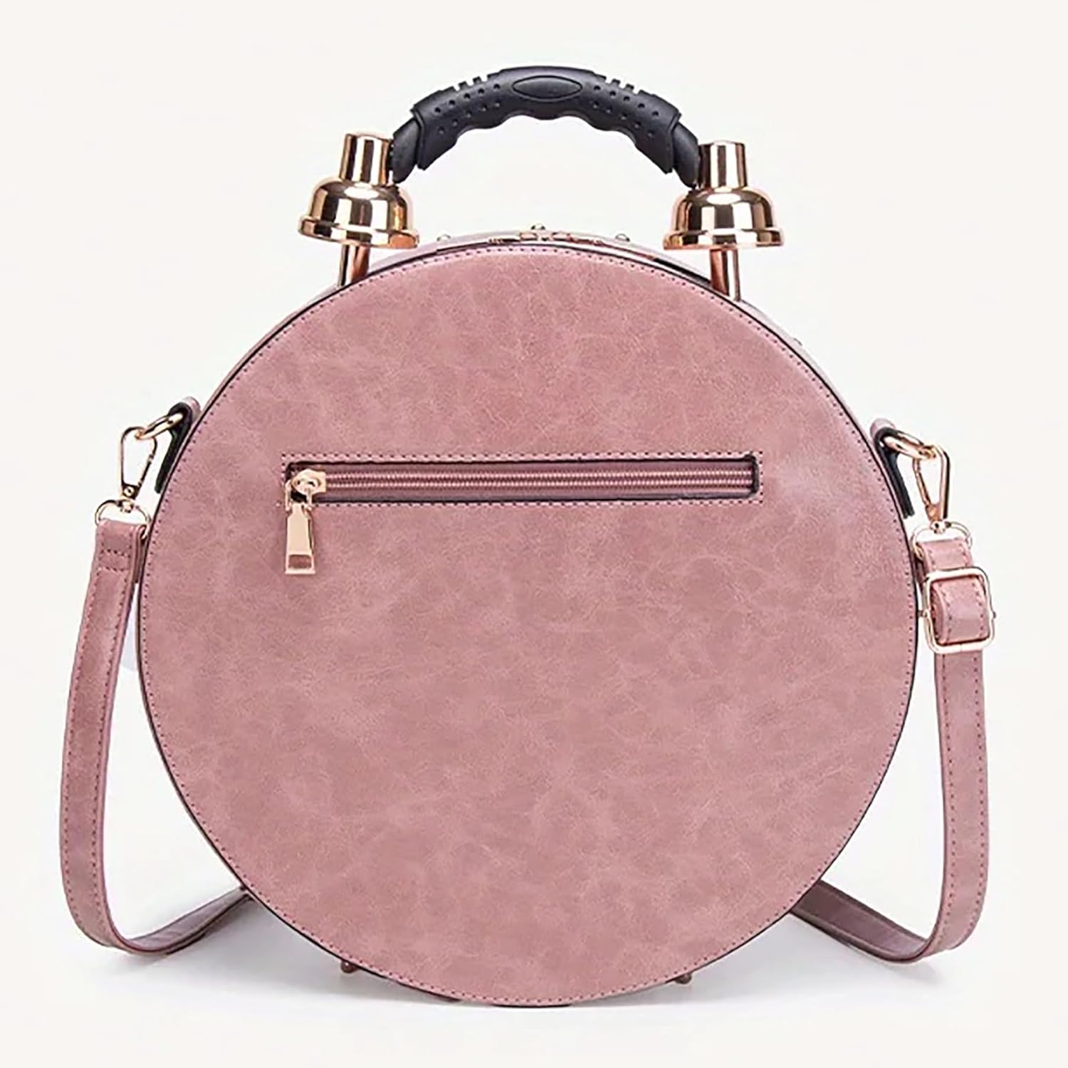 Retro Clock Shaped Crossbody Purse Handbags Women Shoulder Bag Vintage Steampunk Messenger Bags Designer Clock Purse