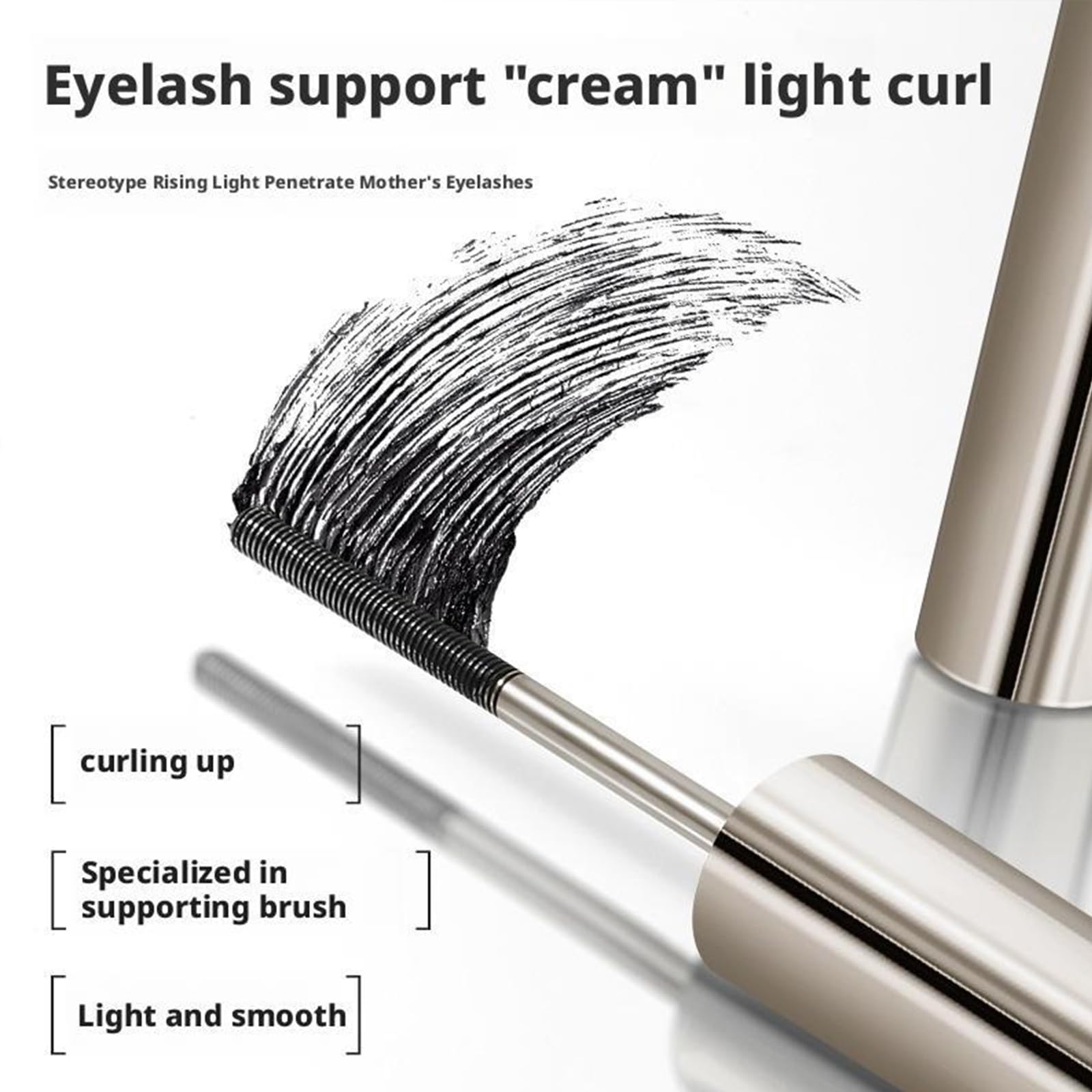 Ultimate Length & Curl Mascara Duo, Volumizing & Lengthening Formula for Lifted Clump-Free Lashes. 4D Silk Fiber Boost - Image 3
