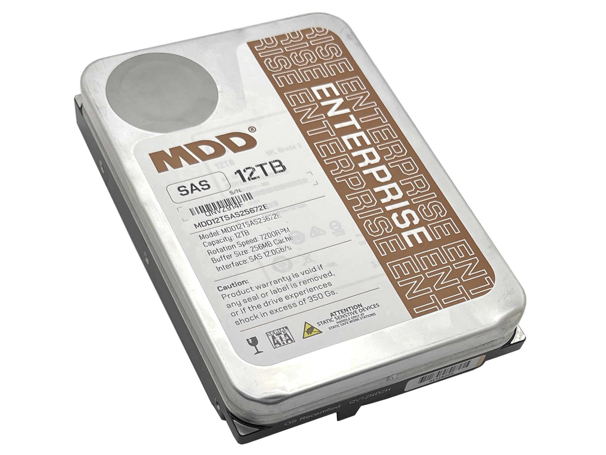 Amazon.com: MDD MAXDIGITALDATA 12TB 7200RPM 256MB Cache SAS 12.0Gb