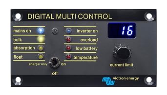 Victron Energy 200/200 amp لوحة تحكم رقمية متعددة   