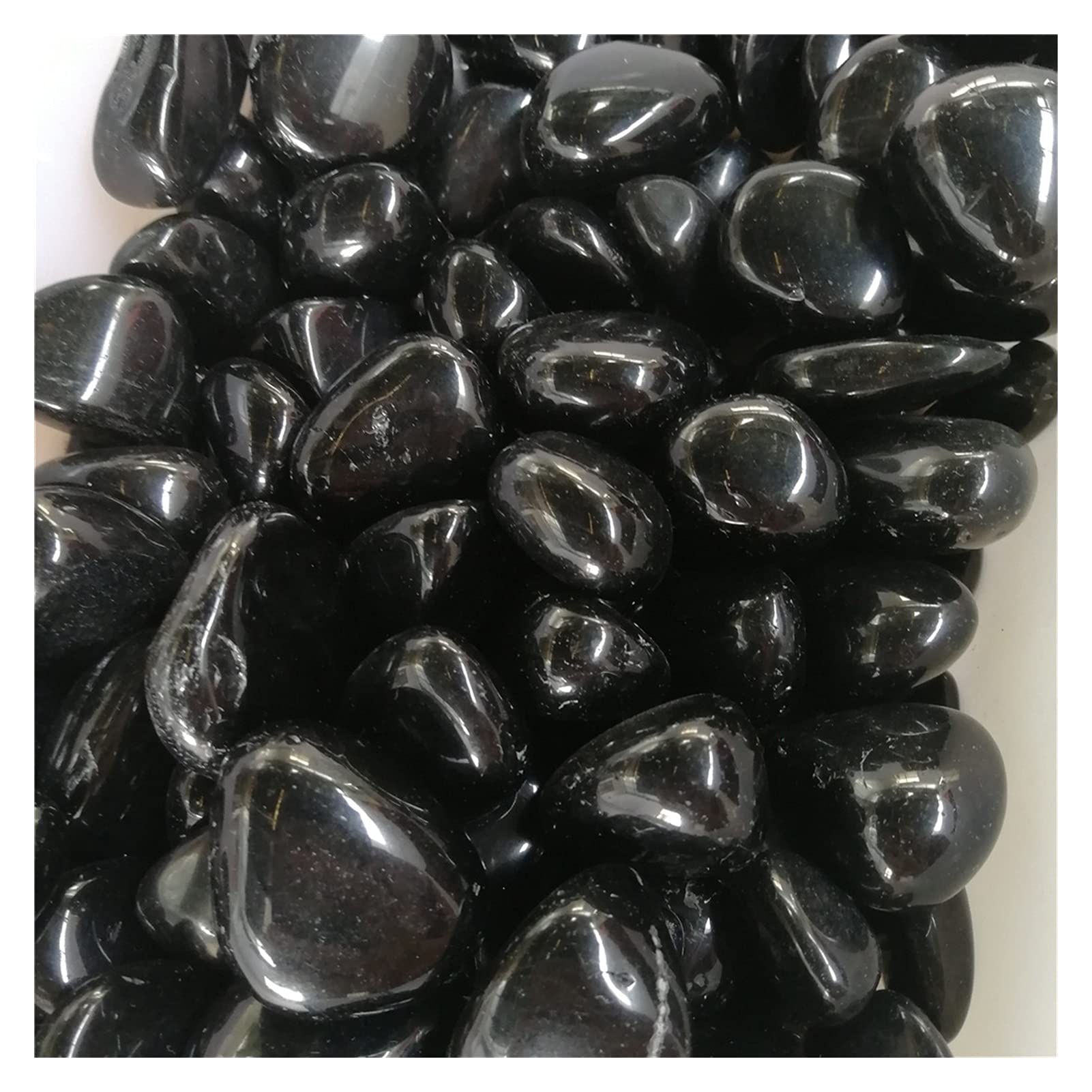 AMAZWI Cristaux naturels Pierres de Cristal Naturelles Minéraux Bruts Fournitures de Pierres précieuses Naturelles polies, Reiki et énergie Crystal Healing 500g (Color : 4, Size : Lot)