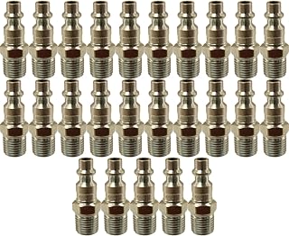 Milton 727 NPT M Style 1/4 Male Air Line End Plug (MIL727) 25-Pack
