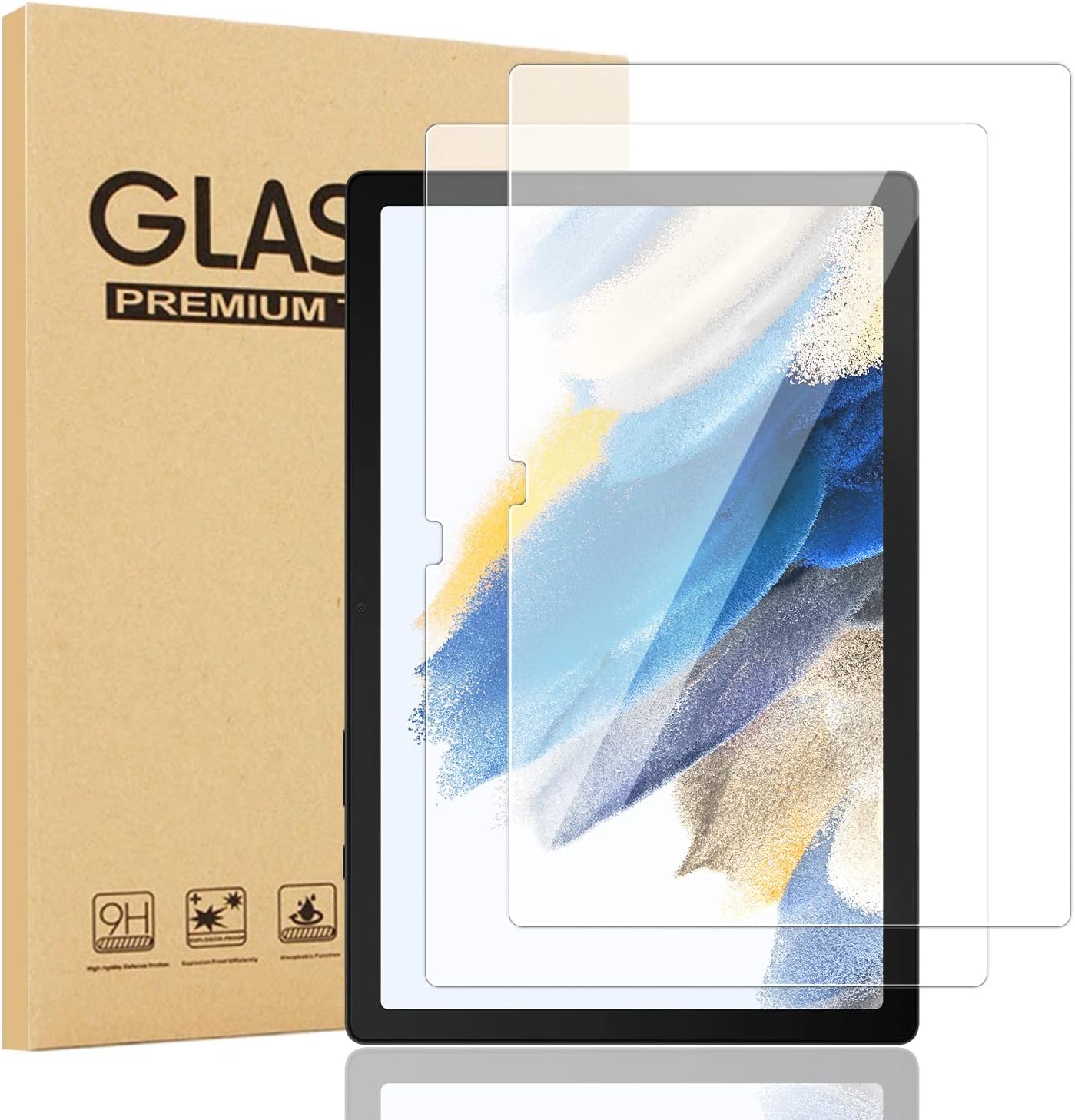 avakot 2 Pack Samsung Galaxy Tab A8 10.5 Inch Screen Protector 2022