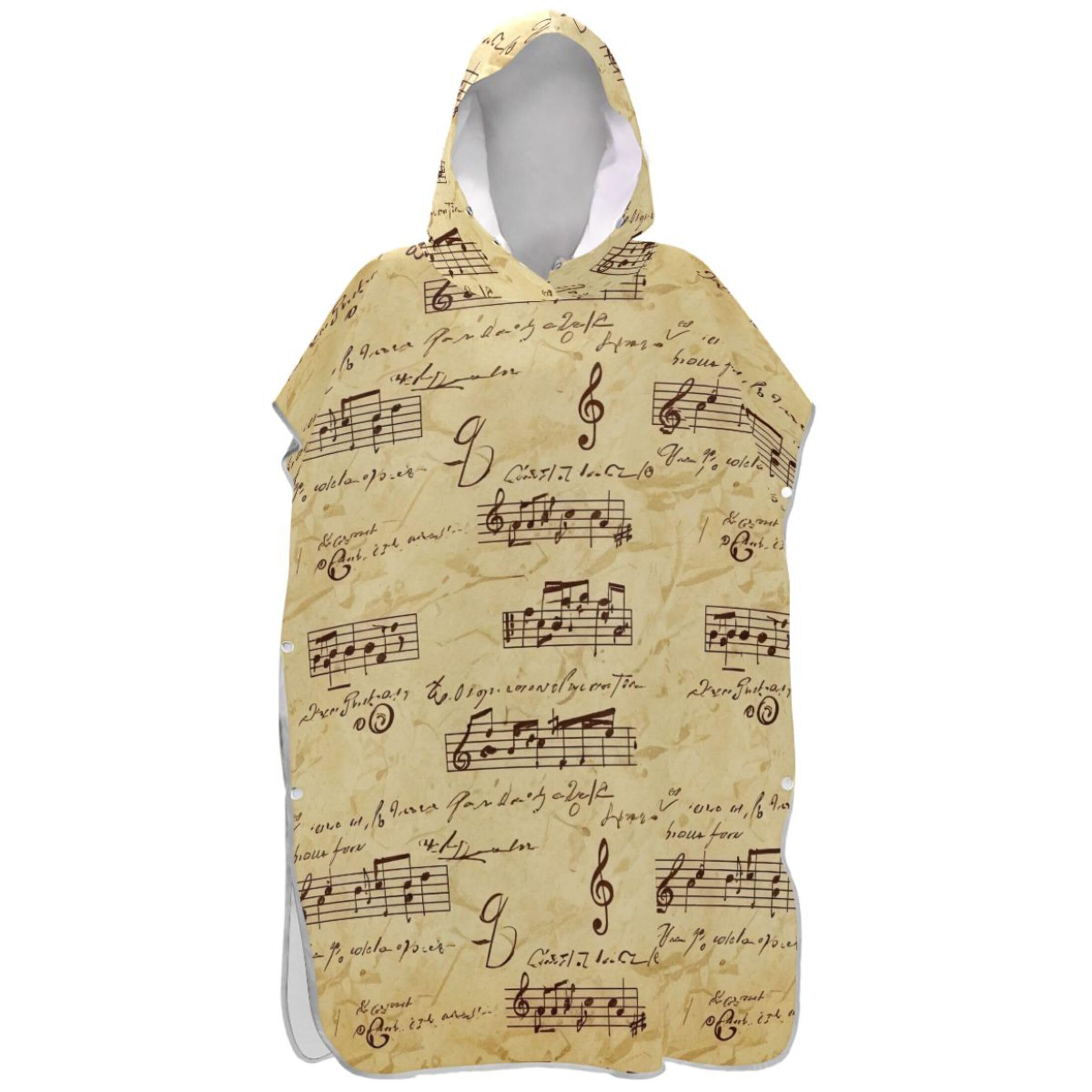 Poncho de surf vintage pour se changer facilement sur la plage
