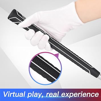 VR Golf Compatiable for Meta Quest 3 Weighted Club Attachment (Quest 3)