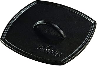 Lodge20.96 cm / 8.25 inch Pre-Seasoned Cast Iron Panini Press