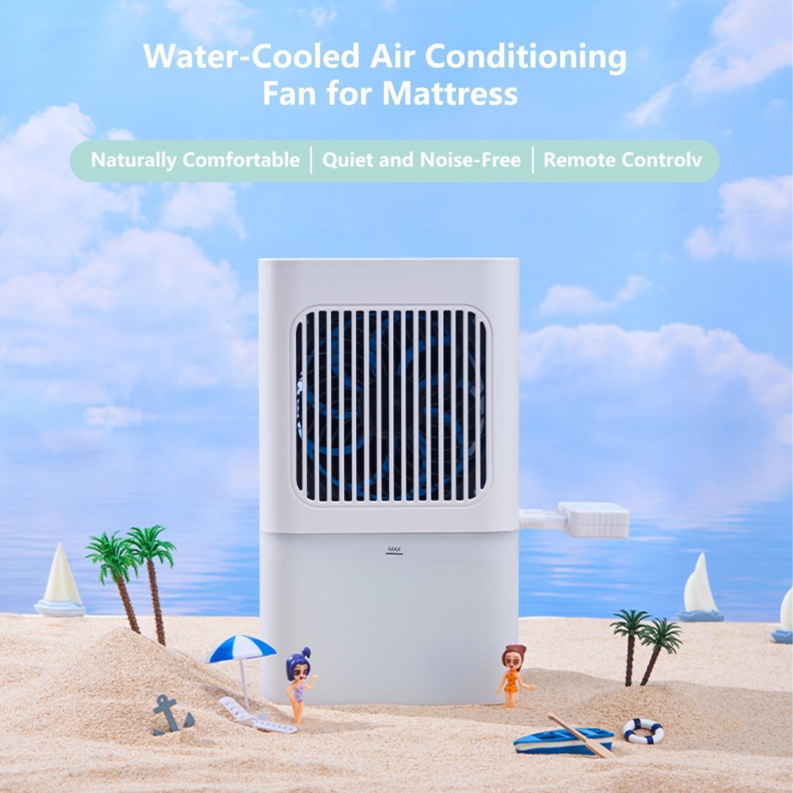 Raffreddamento Materasso Topper Refrigerante con Telecomando | Di Raffreddamento Per Camper Campeggio Viaggio Outdoor Hotel Dormitorio Divano Soggiorno Casa