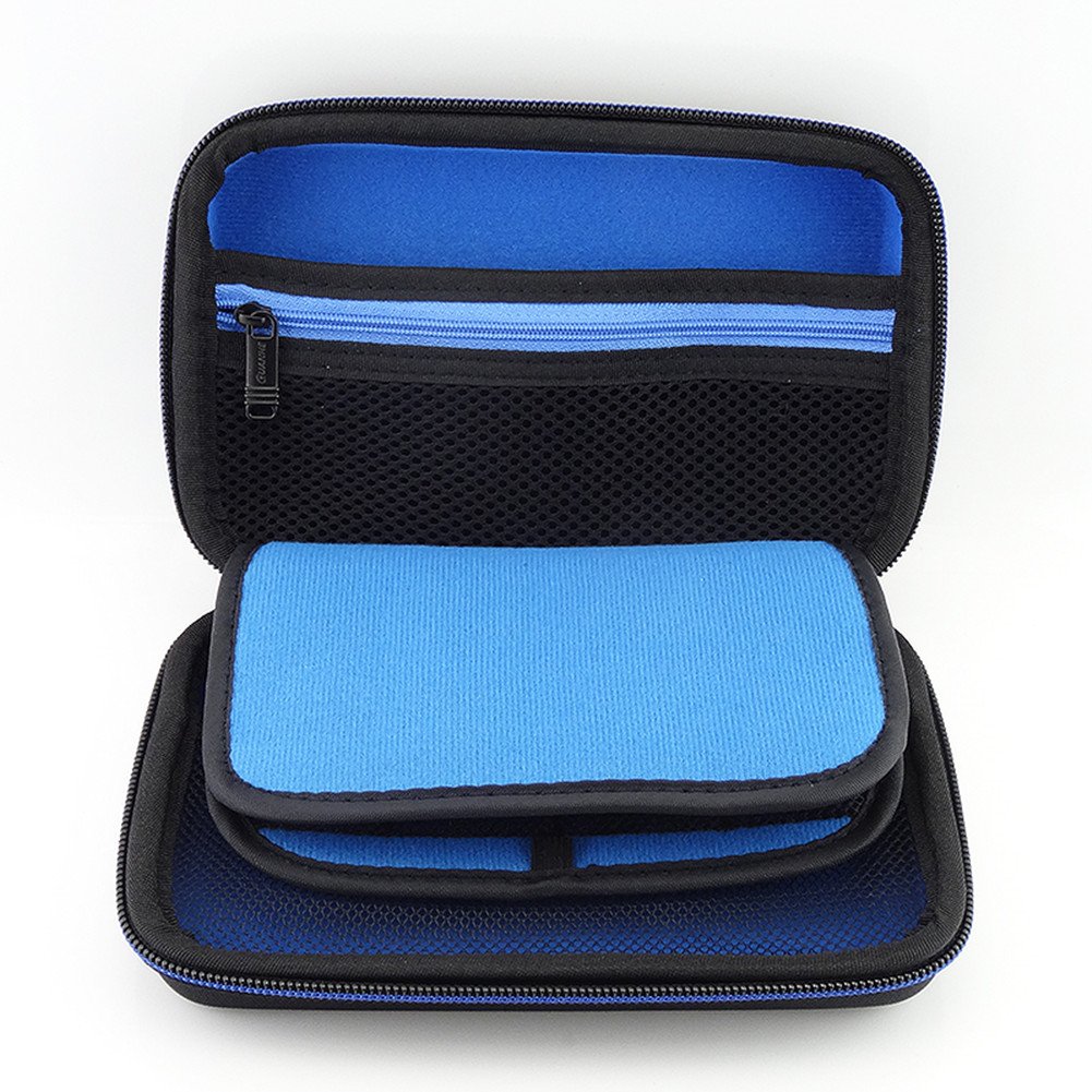 Homeself Waterproof Hard Travel Carrying Game Case Bag Cover with Carry Strap for New 3DS XL/ 3DS XL/3DS LL/New 3DS/ 3DS