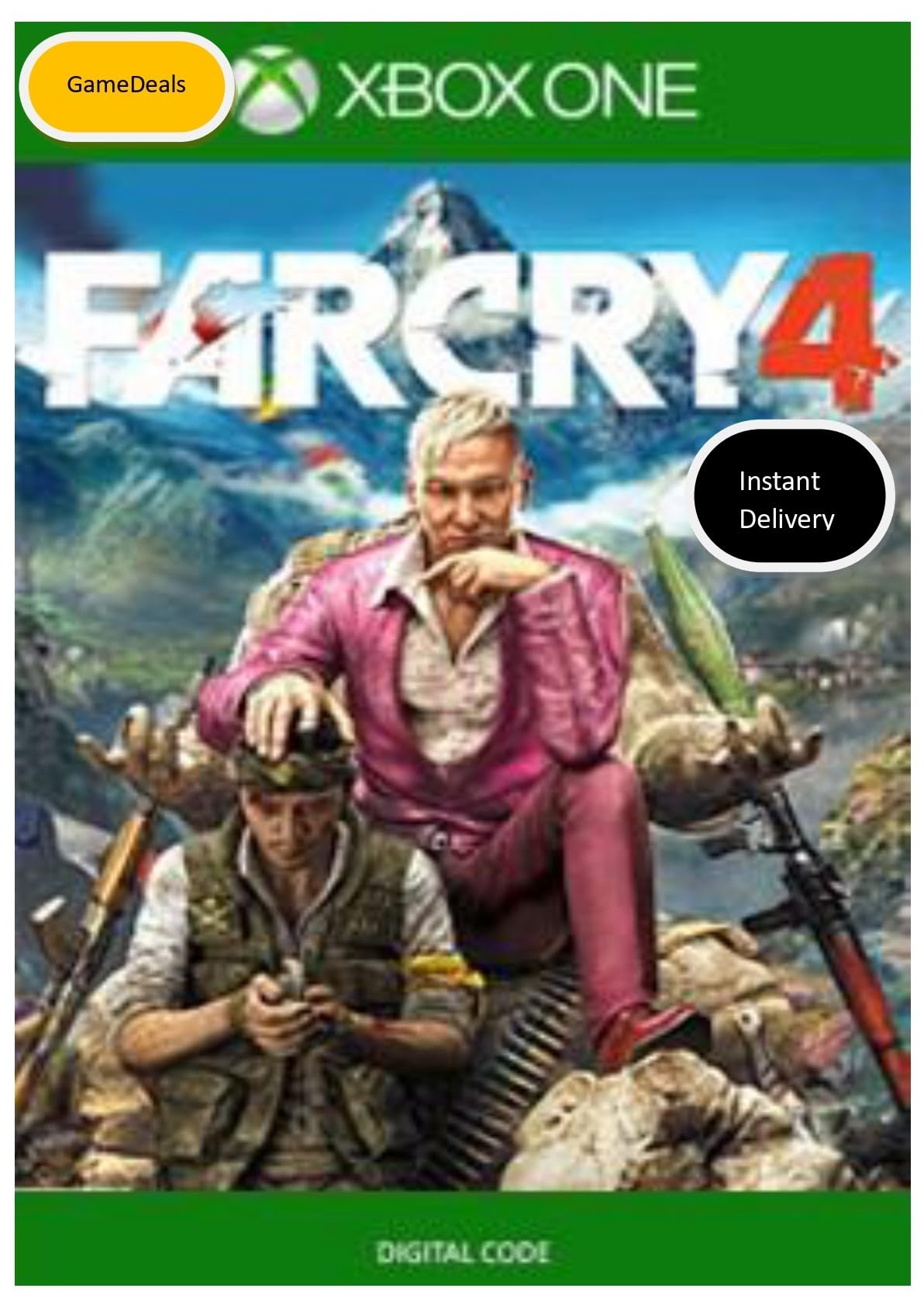 Gamedeals Far Cry 4 Xbox One, Series X/S (Email Delivery In 2Hrs-No Cd) [Video Game] (B0CPB3VT9C) Amazon Price History, Amazon Price Tracker