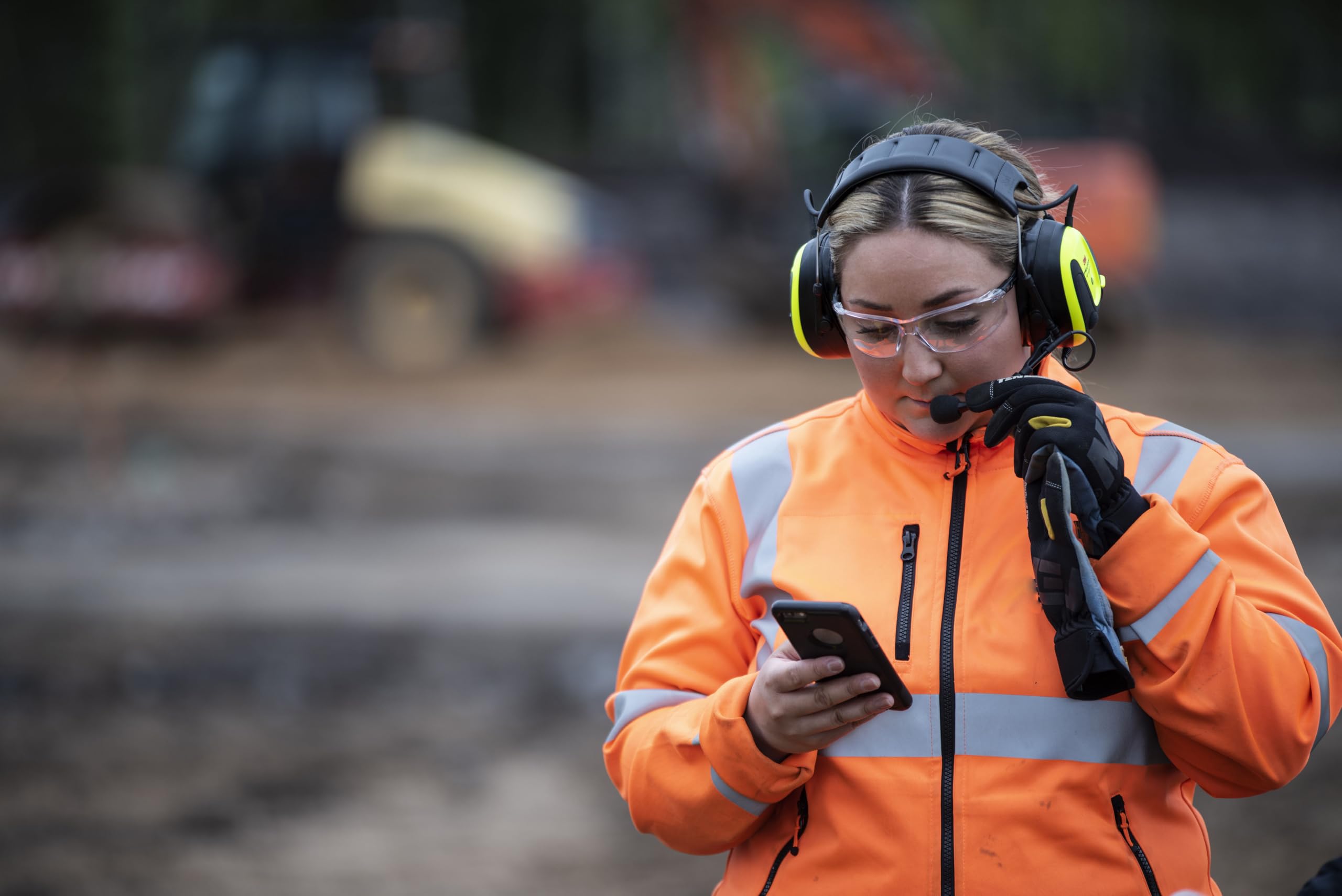 3M PELTOR WS ALERT X+ App, Leichtendes Gelb, Headset, 1 Stück | Kopfband, Bluetooth, MRX21A3WS7, USB-C