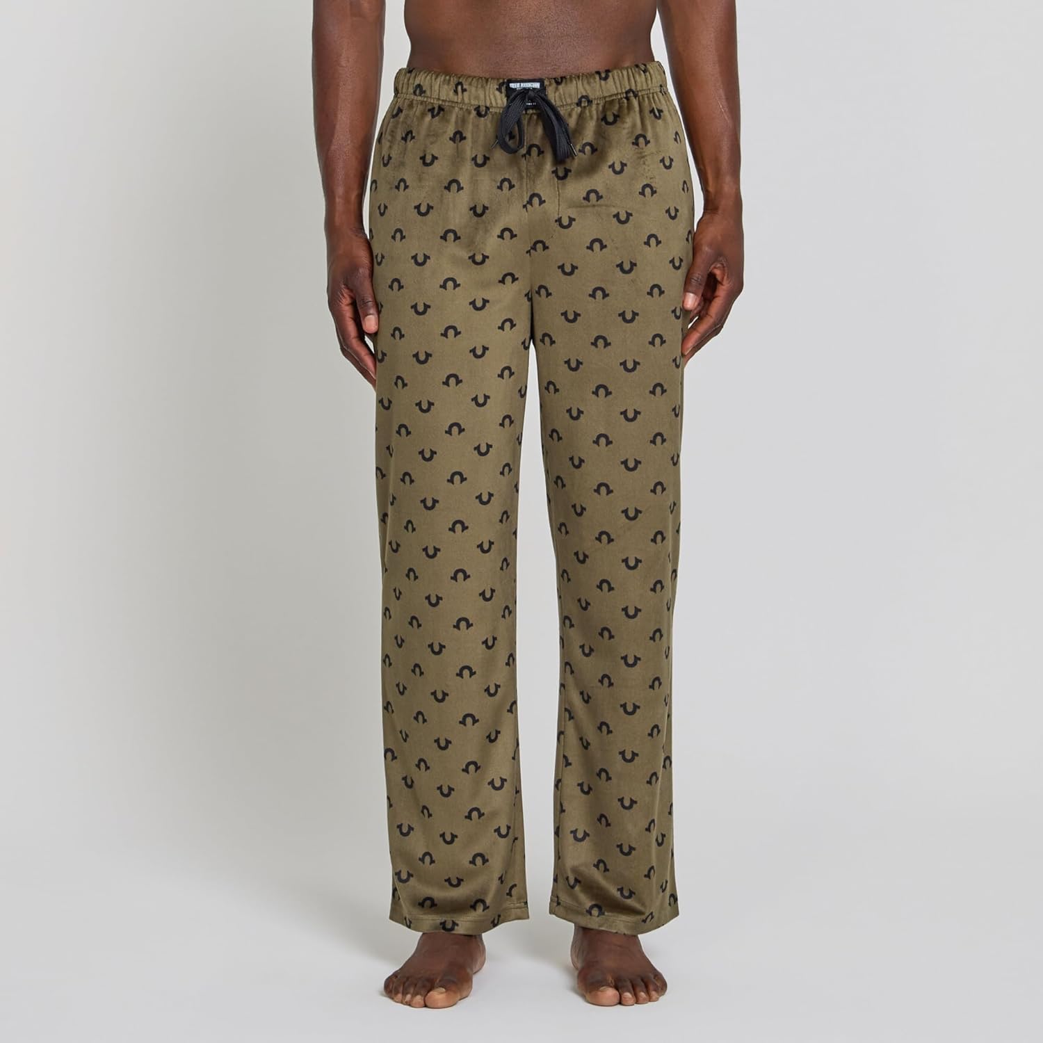 True Religion Mens Pajama Pants Mens PJ Pants Fuzzy Lounge Pant Soft Fleece Pant - Image 5