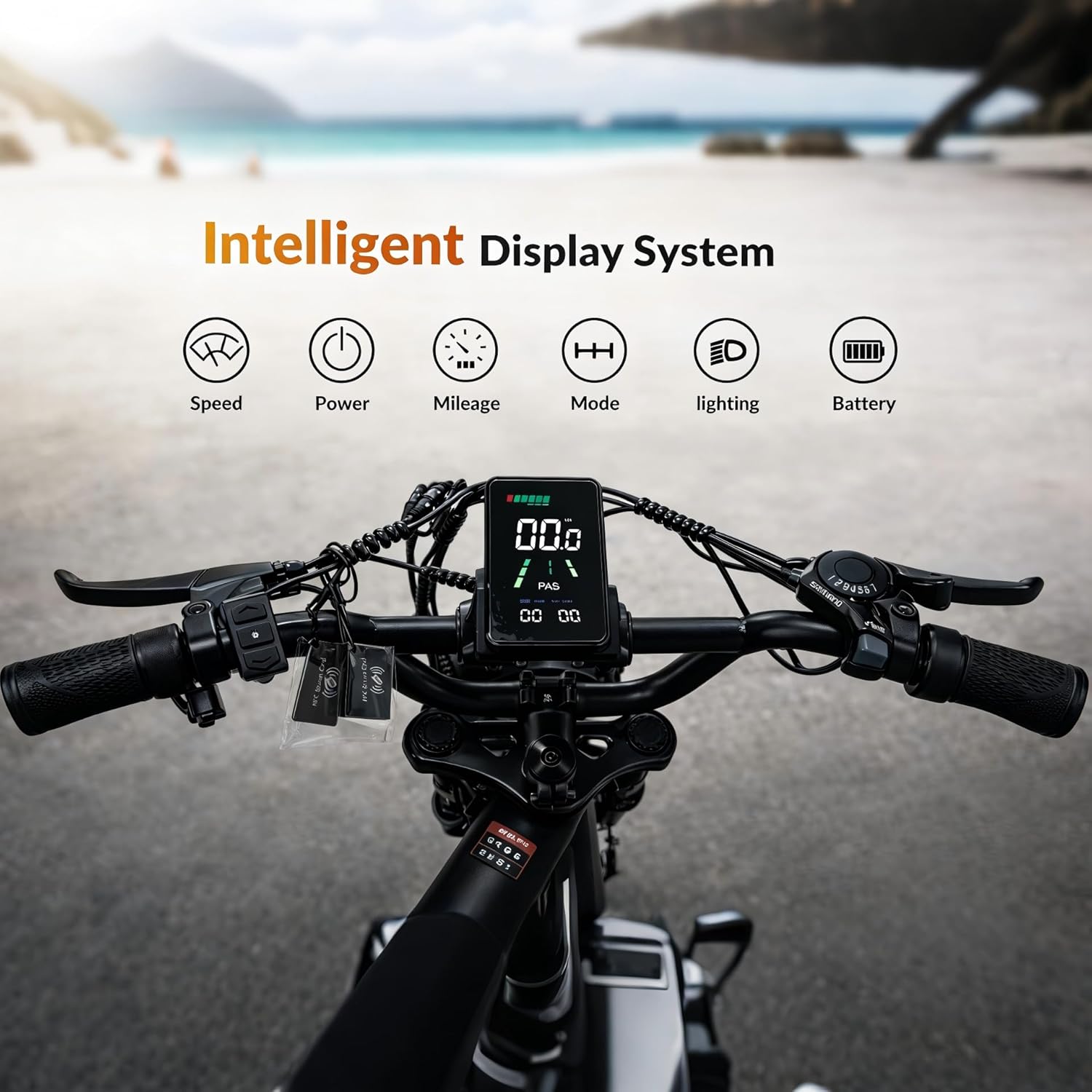 1000W Off-Road Fat Tire Electric Bike for Adults, 48V 15.6Ah Removable Battery, Up to 28 MPH, 25-60 Mile Range, 20" Tires, Hydraulic Brakes, Dual Suspension, 330 lbs Payload