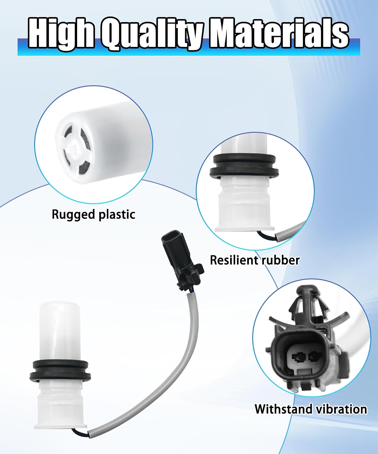8260A406 Washer Fluid Level Sensor Fits for Mitsubishi Eclipse Cross (2018-2024), Outlander (2014-2021), Outlander Sport (2016-2023), and Outlander Phev (2018-2022)