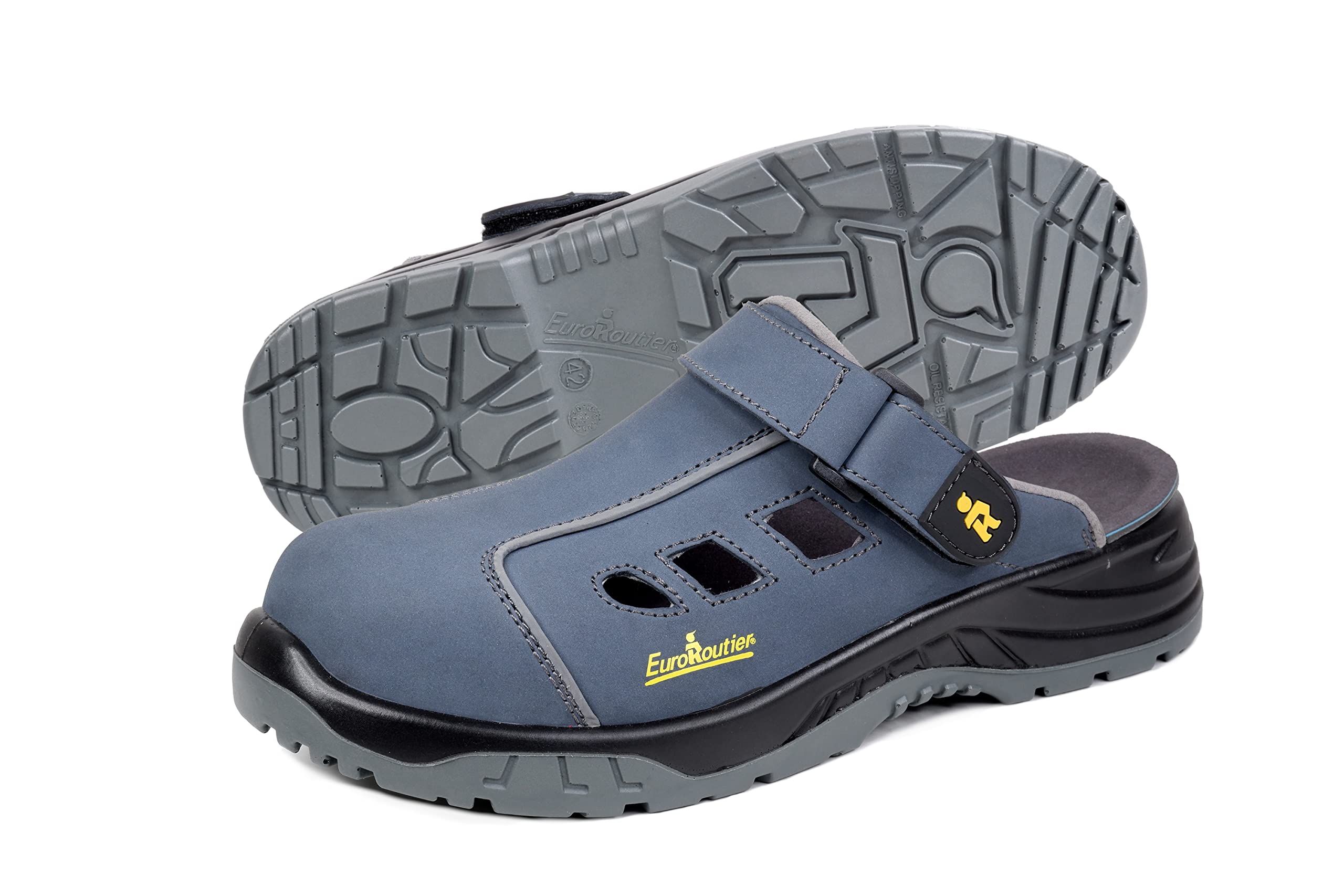 EuroRoutier Fresh Avio Sabots Chaussures de Sécurité Cuir Certifié SB A E FO SRC