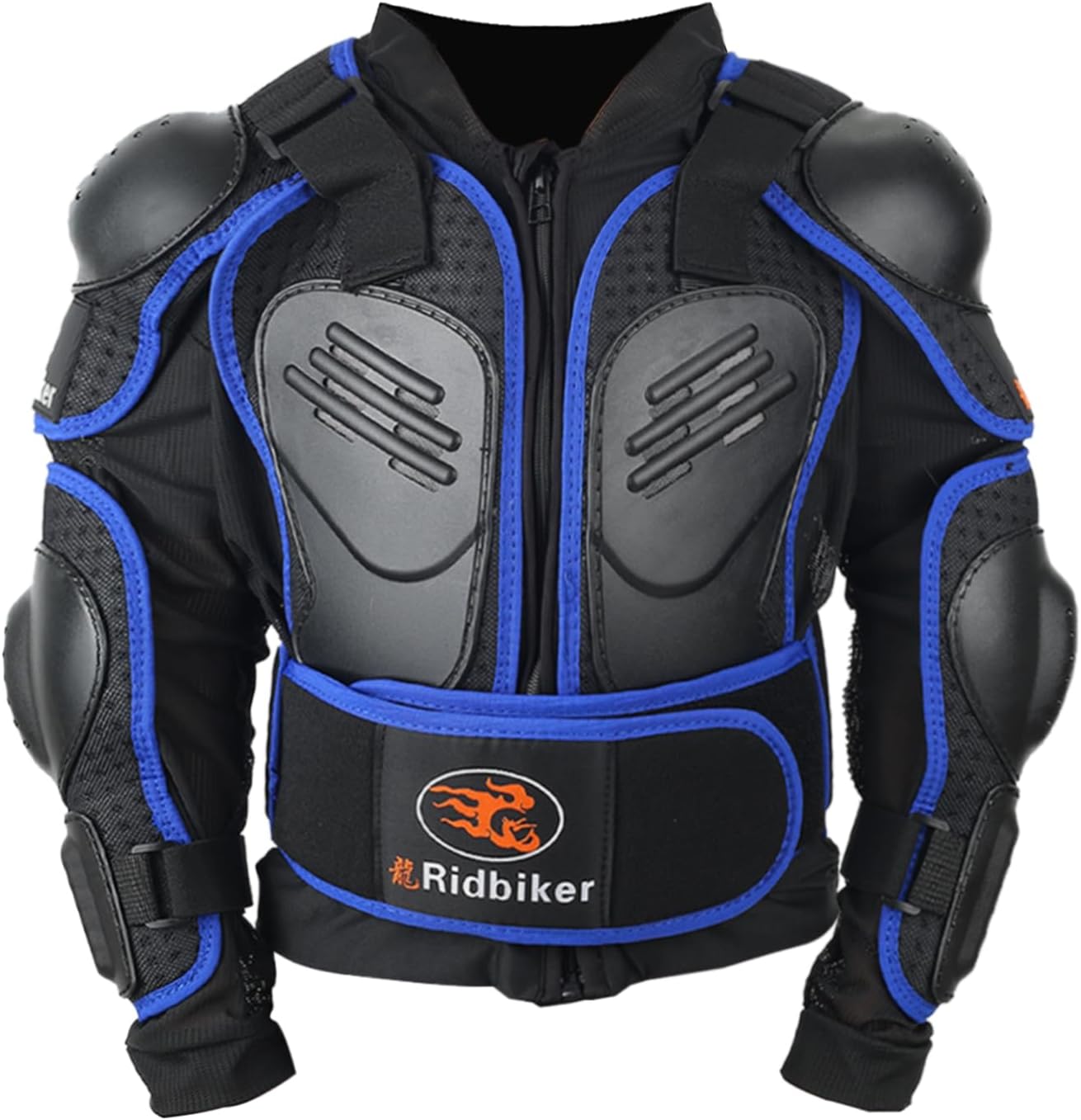 Dirt Bike Gear for Youth Motorcycle Jacket with Armor Chest Protector Riding Gear Youth Spine Guard