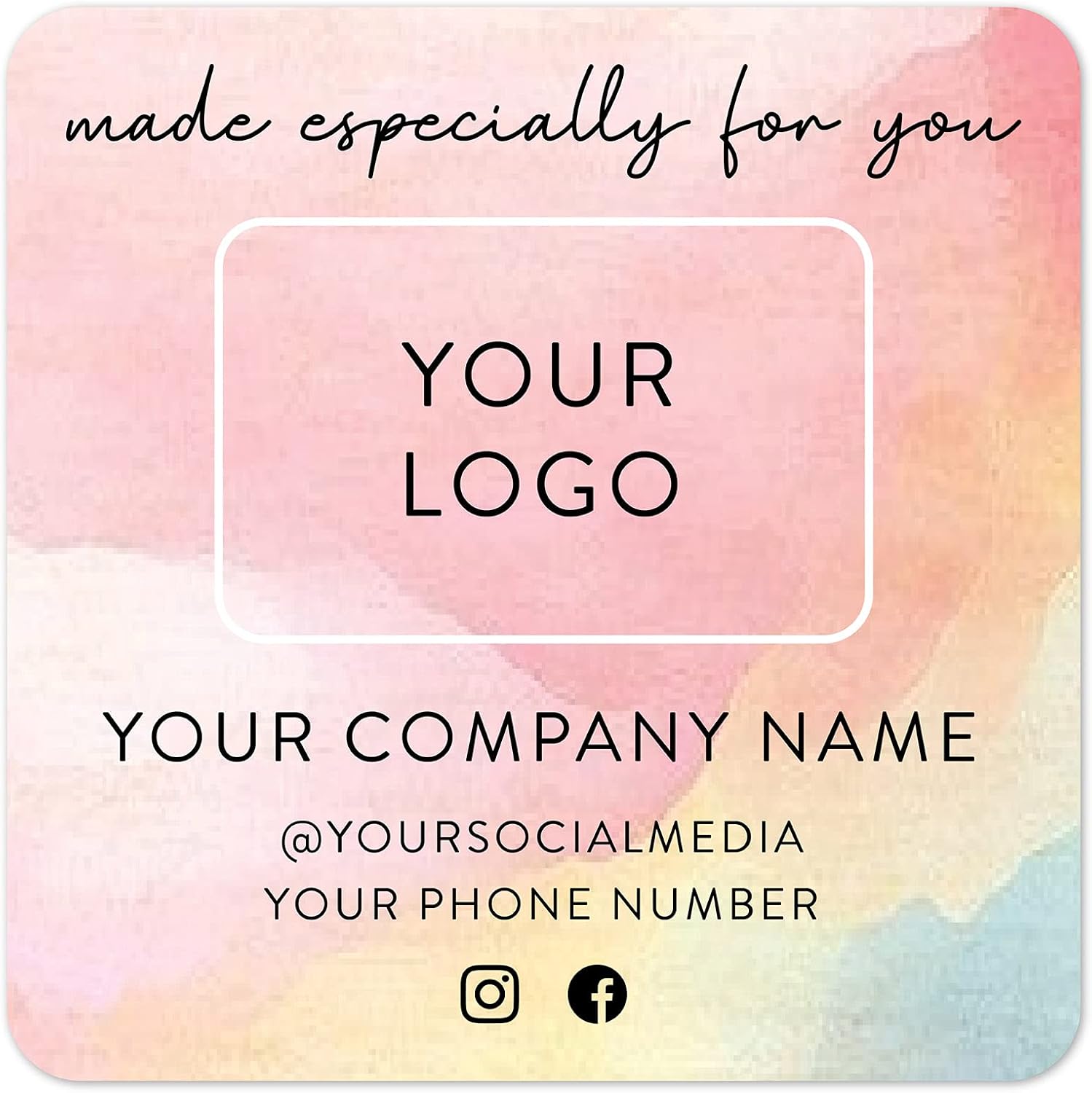 Buy DayStar Custom Signs & Design 100 Rectangle Vinyl ...