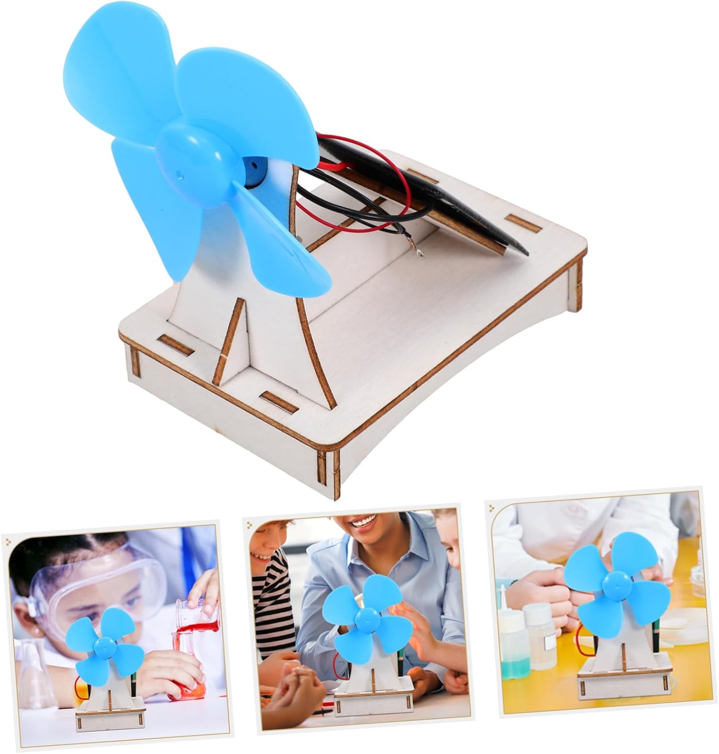 DIY Solar Fan Science Kit Educational Stem Experiment for Assemble Solar Fan Assembly for Learning and Creativity Development
