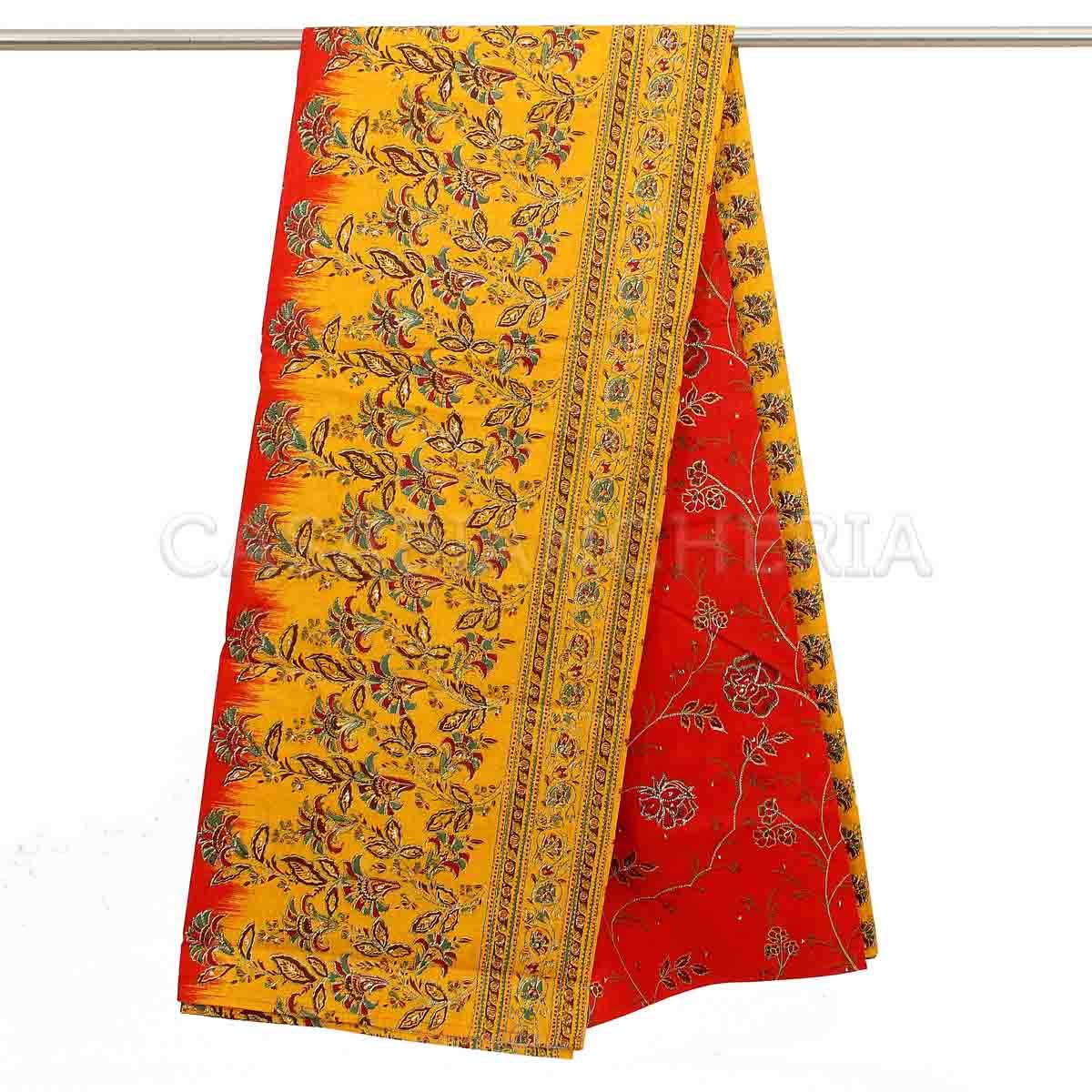 Bassetti MONTEFANO Foulard Cotone, Rosso, 270X270