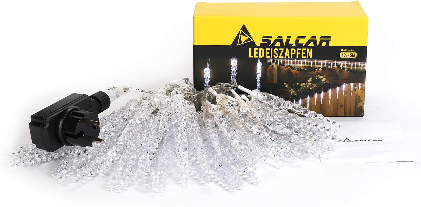 Salcar IJspegel Lichtketting 5m – afbeelding 7