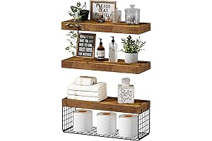 QEEIG Toilet Paper Shelf - Space-Saving Bathroom Storage Solution