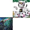 Robot Dog Toy for Kids, Programmable Remote Control Robot Puppy with Voice & Touch Sensors, Dancing & Singing, Animal Sound Imitation, Smart Stunt Robot Pet, Interactive Robotic Dog for Kids Pink